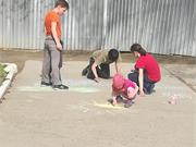 07.05 Конкурс рисунков на асфальте